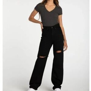 RSQ High Rise Black Denim